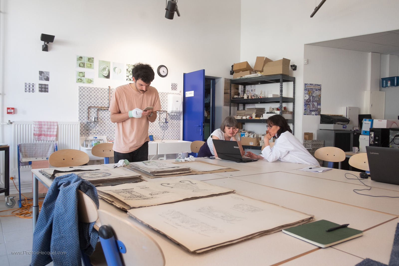 Brainstorming au Musée de la Céramique et découverte de ses collections, DDCC 2019 © FF, JC Hecquet / MDC Desvres.