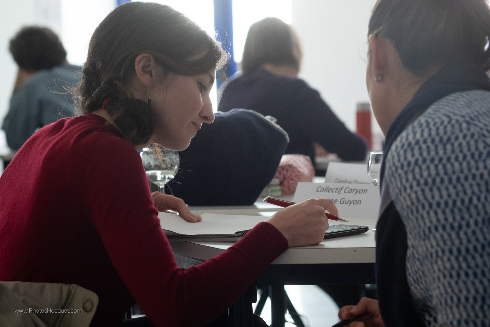 Séance de travail au Musée de la Céramique, DDCC 2019 © JC Hecquet / MDC Desvres.