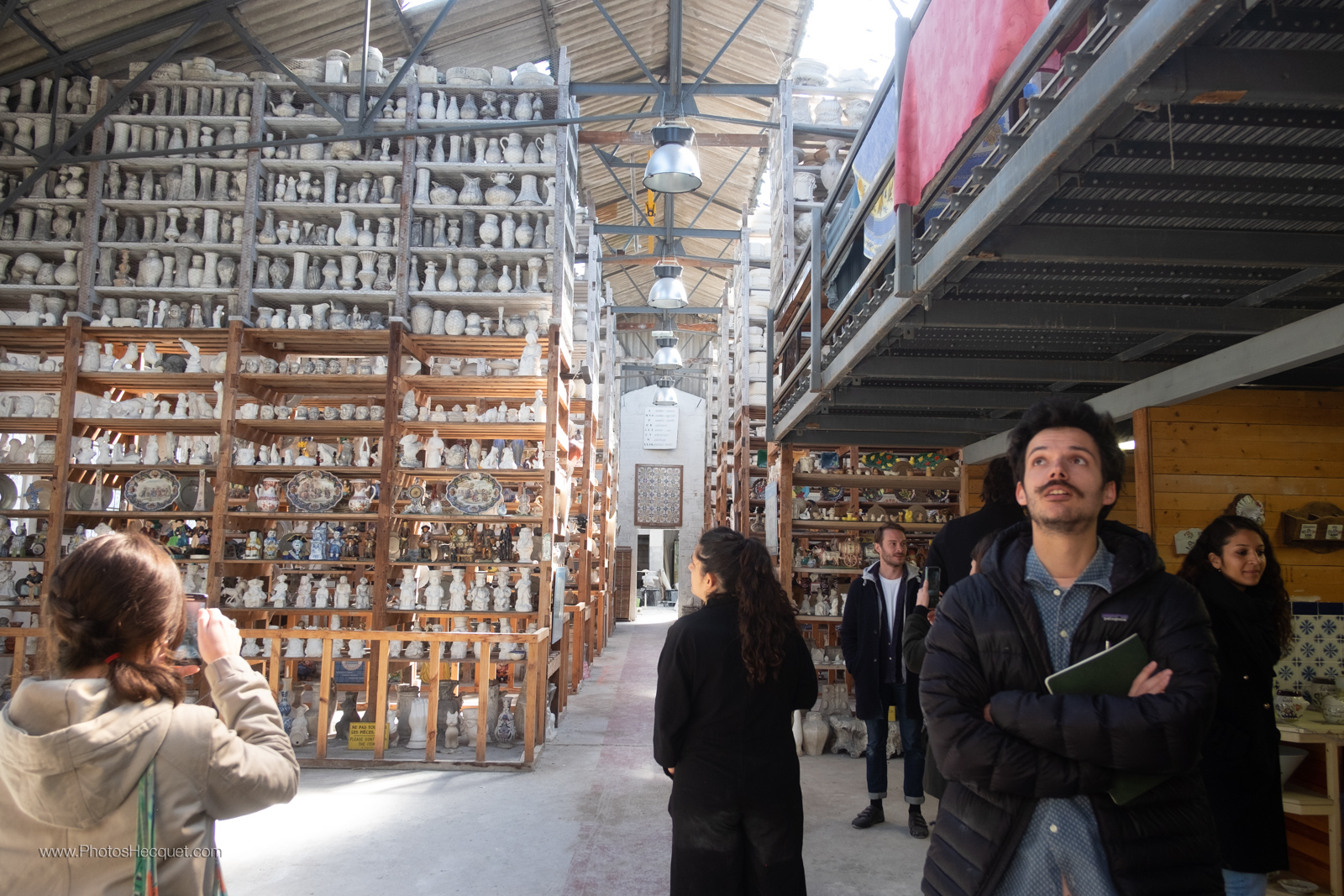 Visite du musée privé A la belle époque de la faïence de Desvres, DDCC 2019 © JC Hecquet / MDC Desvres.