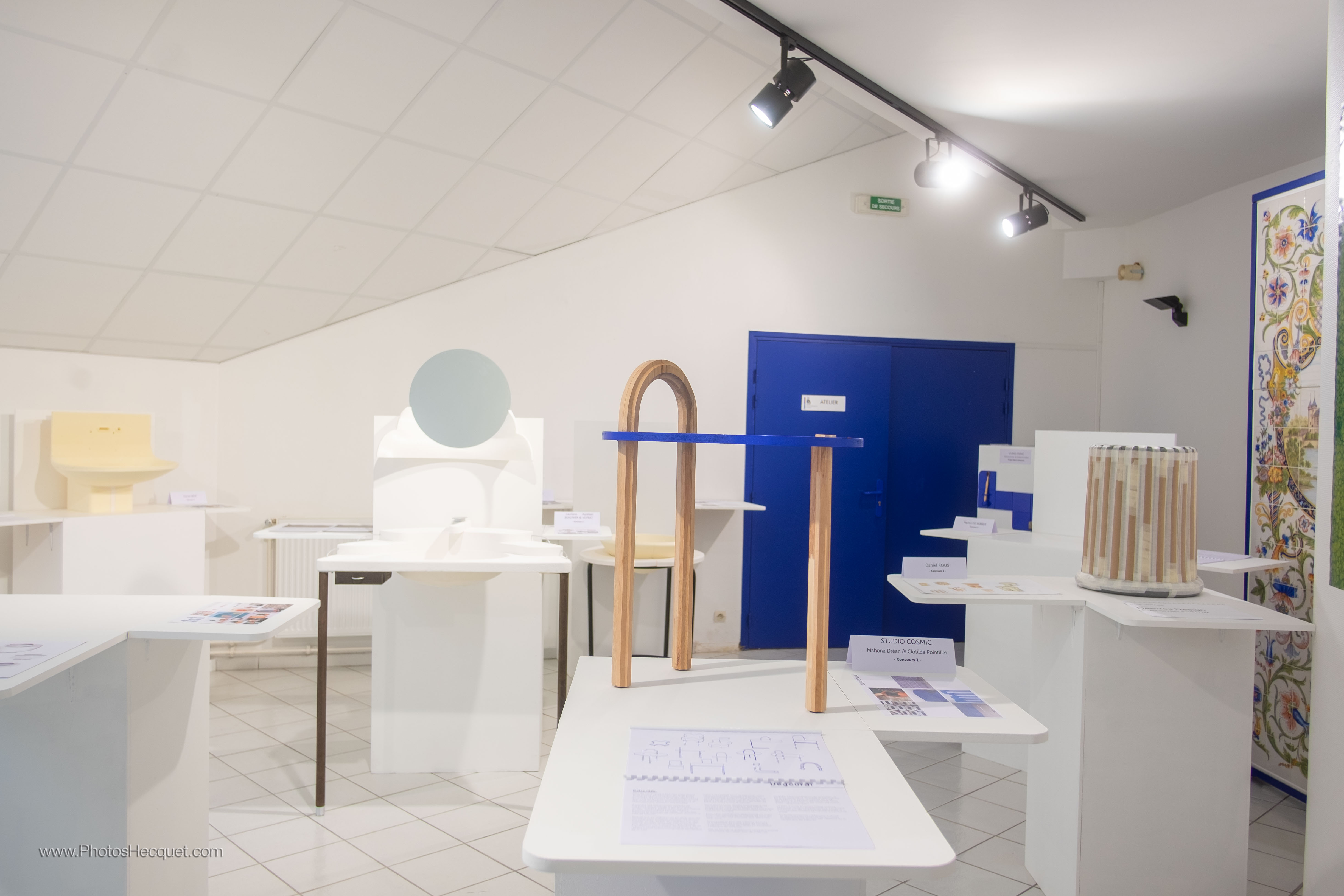 Exposition des maquettes et des prototypes, DDCC 2019 © JC Hecquet / MDC Desvres.