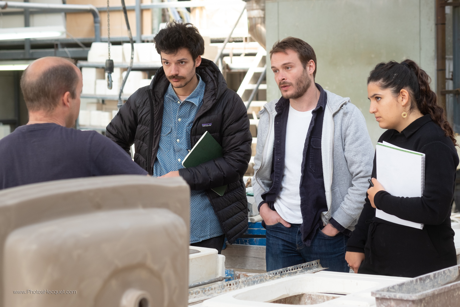 Temps d’échange chez France Design Céramique, DDCC 2019 © JC Hecquet / MDC Desvres.