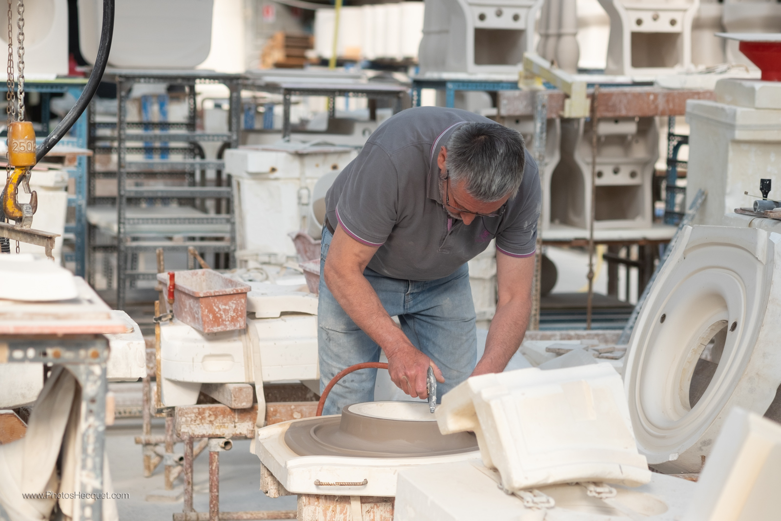 Temps d’échange chez France Design Céramique, DDCC 2019 © JC Hecquet / MDC Desvres.